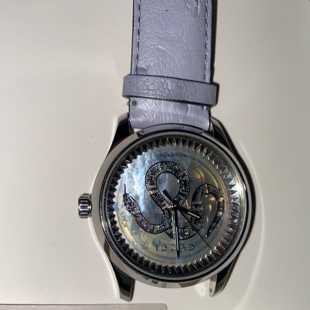 Gucci timeless 38mm snake watch